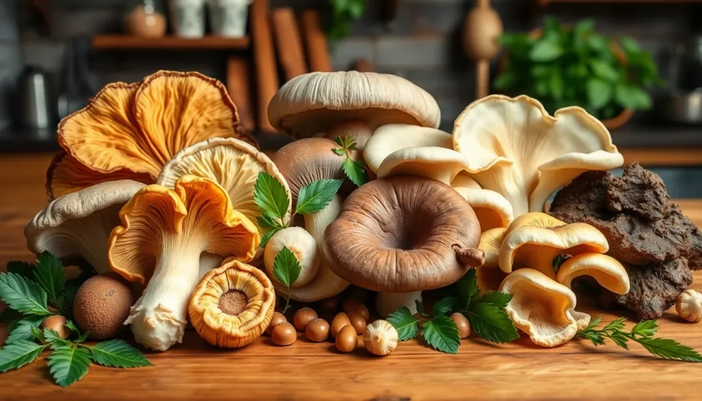 mushroom immune support